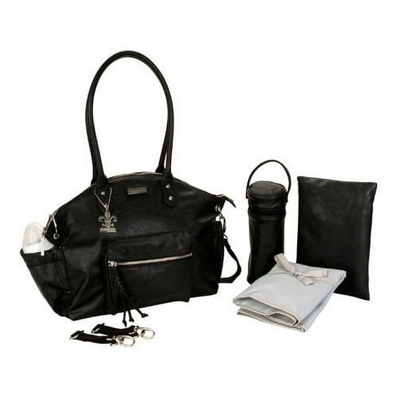 Kalencom New York Diaper Bag in Vegan Black