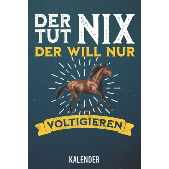 Kalender: 2020 A5 1 Woche 2 Seiten - 110 Seiten - Der tut nix Voltigieren (Paperback)