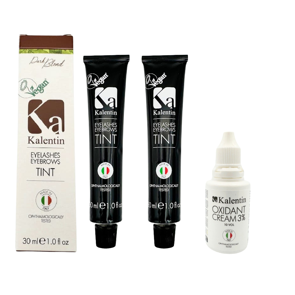 Brow And Lash Tint Kit Eyelash Eyebrow Tinted Dye Set Vegan Eyebrow