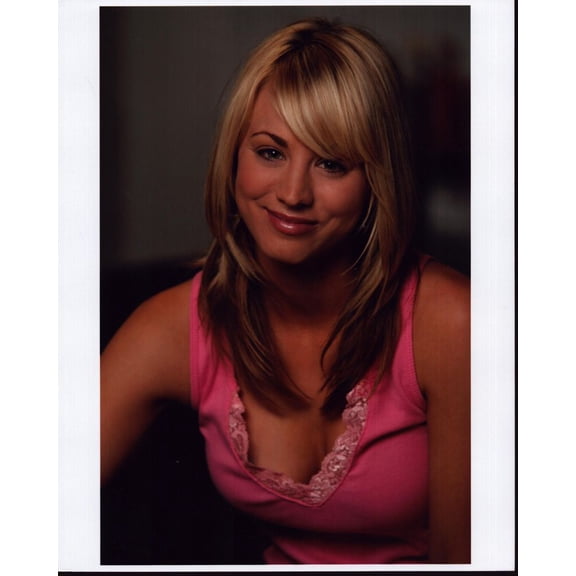 Kaley Cuoco Headshot In Pink Tank Top Photo Print (8 x 10) - Item # MVM70108