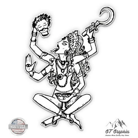 Kali - 3" Vinyl Sticker - For Car Laptop I-Pad Phone Helmet Hard Hat - Waterproof Decal