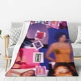thumbnail image 1 of Kali Actress Uchis Flannel Blanket Air Conditioning Blanket Nap Blanket Sofa Throw Blanket Throw Blankets 50"X40", 1 of 1