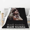 thumbnail image 1 of Kali Actress Uchis Flannel Blanket Air Conditioning Blanket Nap Blanket Sofa Throw Blanket Throw Blankets 50"X40", 1 of 6