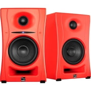 Kali Audio 4 Inch 2-Way powered loudspeaker system w/Bluetooth Red Pair Red