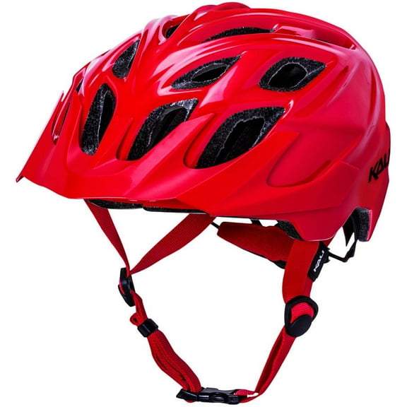 Kali Chakra Solo Mountain Bike Helmet Red SM/MD