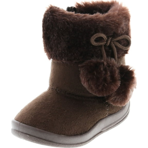 Kali Footwear Girls Bany Pom Pom Boots