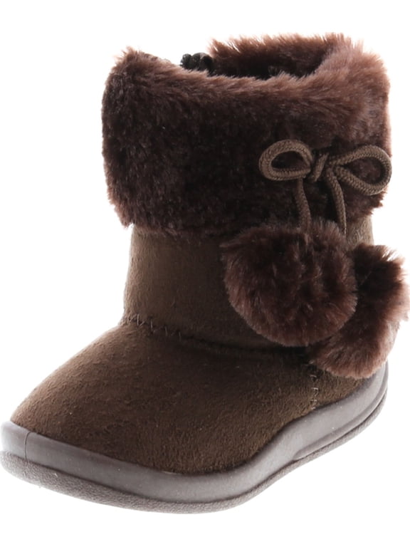 Girls Bany Pom Pom Boots