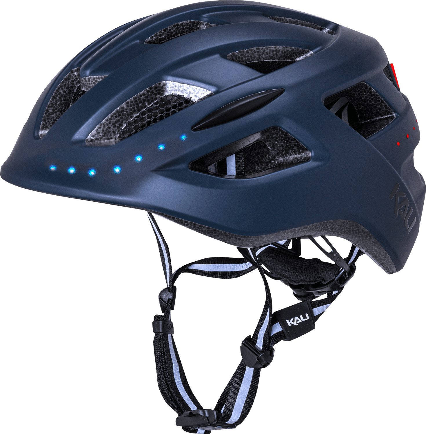 Kali Central Lit MTB Mountain Bike Helmet Navy Blue SM/MD