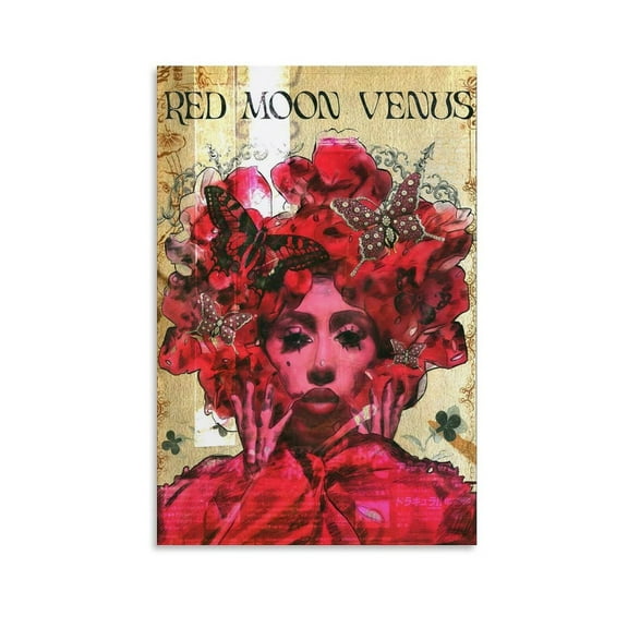 Kali Uchis By Red Moon Venus Canvas Poster Bedroom Decor Office Decor Gifts