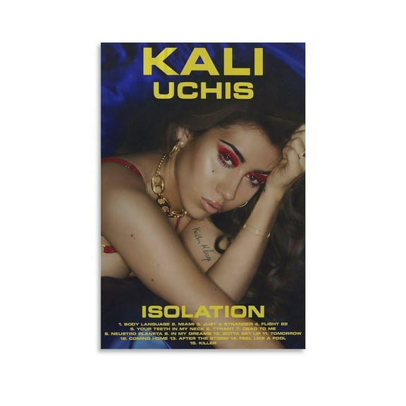 Kali Uchis - Isolation 1 Canvas Poster Bedroom Decoration Landscape Office Valentine's Birthday Gift