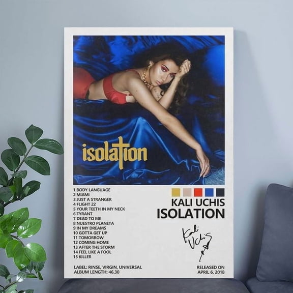 Kali Uchis Poster Indie Music Album Cover Art Wall Suitable for Modern Office Bedroom Size 24''x36'' - Kiloa
