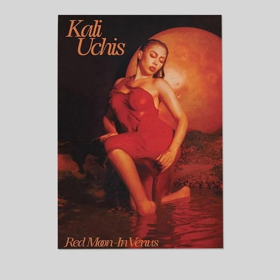 Kali Uchis Red Moon In Venus Canvas Poster Bedroom Decoration Landscape Office Size 24''x36'' - Kiloa