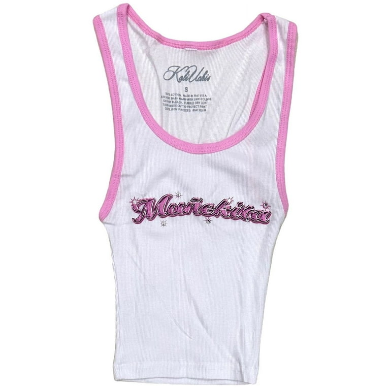 Kali Uchis Women's Official Merch Munekita Rhinestone Rib