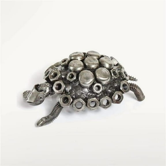 Kalifano RMS-200T-N 2 in. Turtle Recycled Metal Sculpture