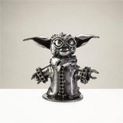 Kalifano RMS-300BY-N 4.5 in. Baby Yoda Inspired Recycled Metal Sculpture