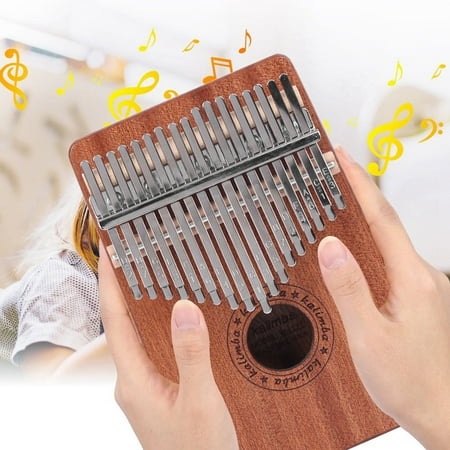 Kalimba, Finger Harp Sapele Thumb Piano, For Professional For Beginner