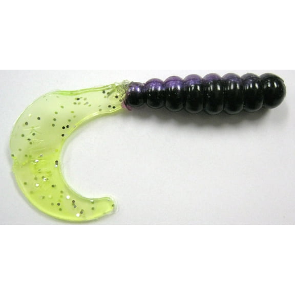 Kalin 2TG10-813 Triple Threat Grub 2" Purple Rain 10 Per Pack