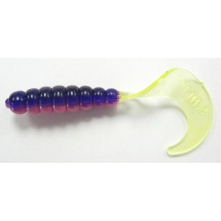 Kalin's 2TG10-819 Triple Threat Grub Popsicle 2in Fishing Lures (10 Pack) 