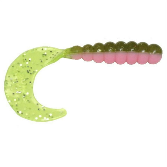 Kalin's 2TG10850 Triple Threat Grub Electric Chicken 2in Fishing Lures (10 Pack)