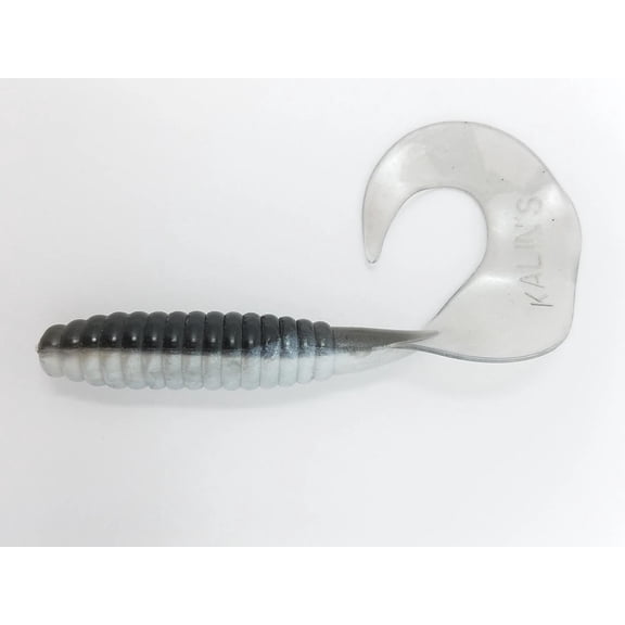 Kalin's 3" Lunker Grub 10Pk Ghost Shad