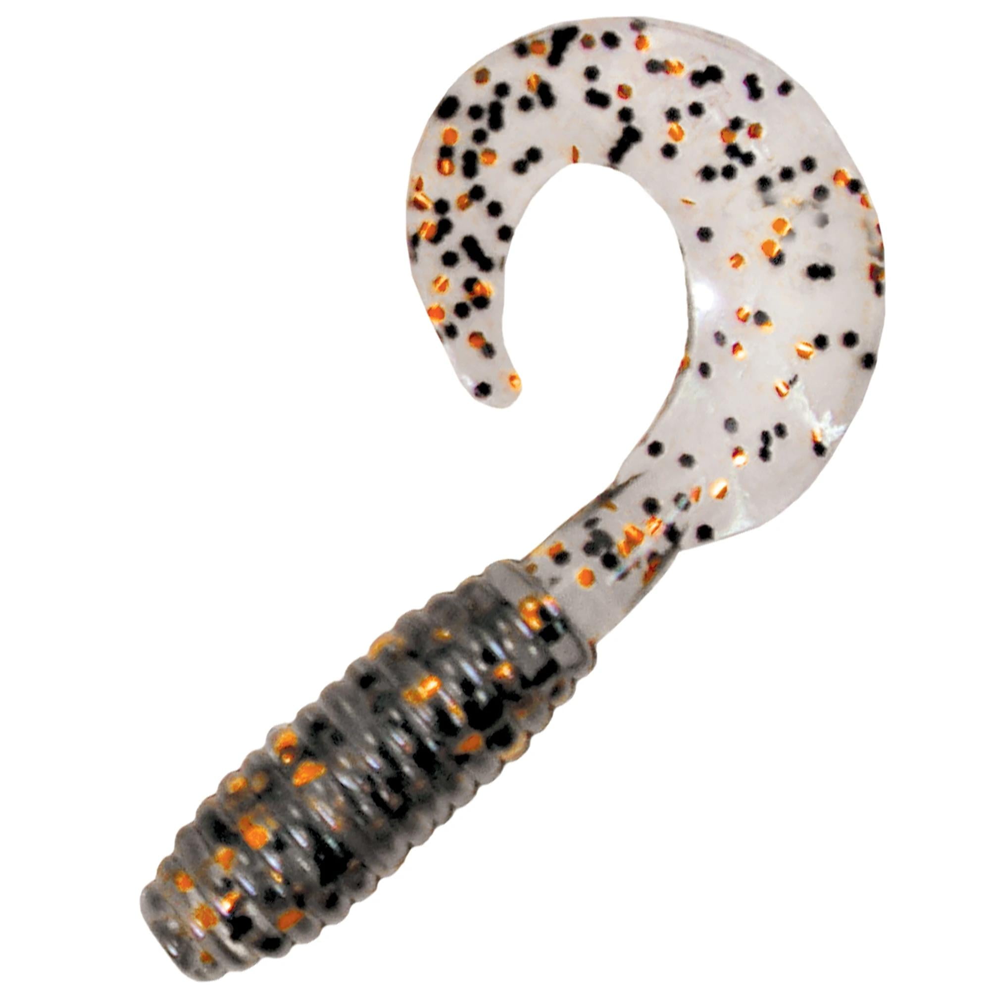 Kalin's Lunker Grub Soft Plastic Curly Tail Fishing Grub, 10 Pack, 3 ...