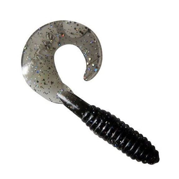 Kalin's Fishing Plastic Grub, Fresh-Saltwater 5" Lunker Grub,10pk