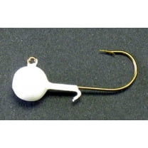 Kalin's Freshwater Triple Threat Soft Plastics Fishing Jig, White, 1/16 oz., 10ct, Lake