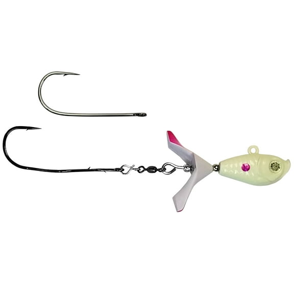 Kalin's Google Eye Tungsten Search Bait 1/4oz White