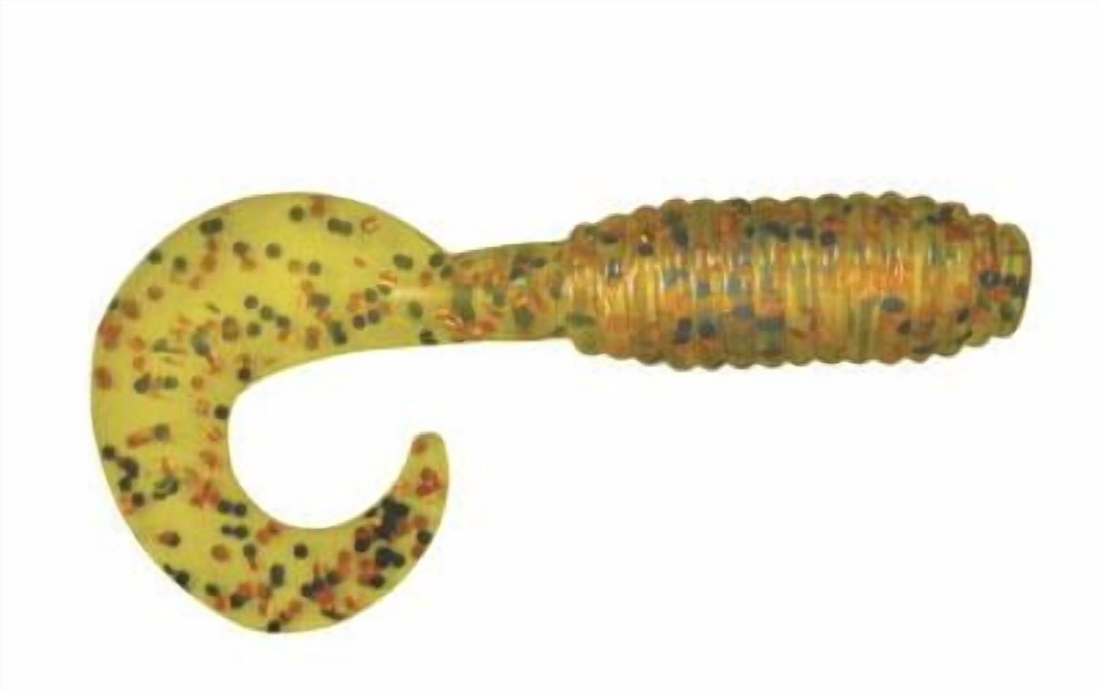 Kalin's Freshwater 2 in. Lunker Soft Plastics Fishing Lure Grub, White