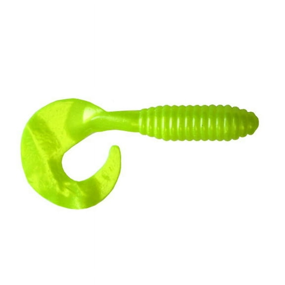 Kalin's Lunker Grub 3 inch Chart Pearl