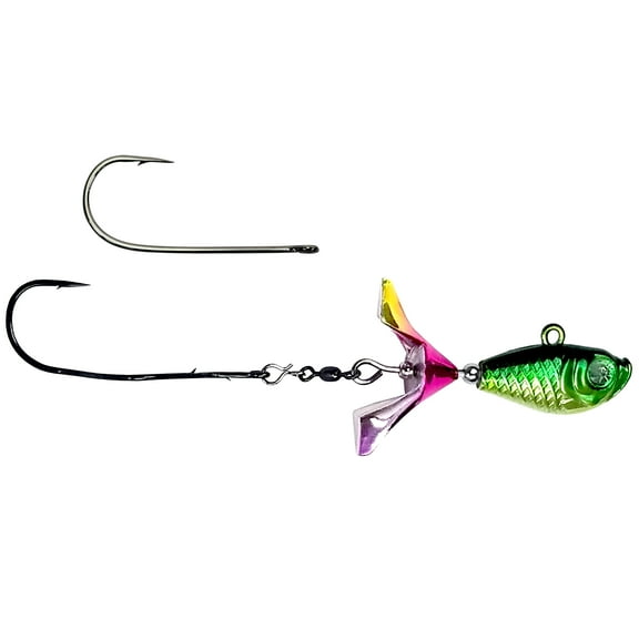 Kalins Fishing Lure Jig, Search Bait, 3/8 oz, Chartreuse