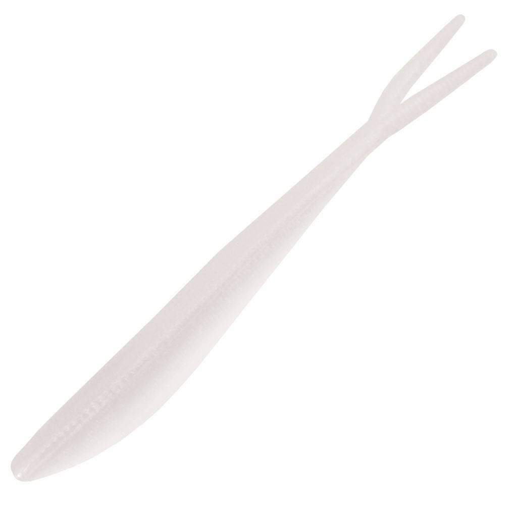 Kalins Freshwater 5" Jerk Soft Plastics Fishing Lure Minnow Lure, Pearl, 10 Pack
