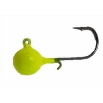 Kalins Freshwater Triple Threat Fishing Jig, Chartreuse, 1/16 oz., 10ct, Lake