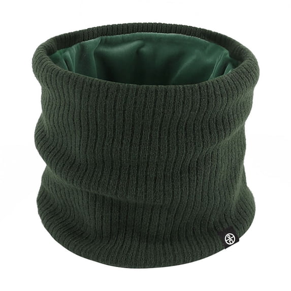 Kaliqueen Neck Warmer Gaiters for Men Women Knit Thermal Thick Warm Fleece Lined Shawl Wrap Elegant Stylish Ski Accessories Nose Face Mask