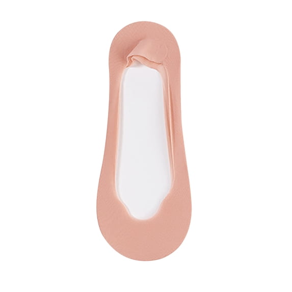 Kaliqueen No Show Socks for Women Thin Liner Low Cut Hidden Ice Feeling Ultra Non Slip Invisible Foot Sleeve for Flats Boat Sock Size 5-8