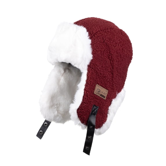 Kaliqueen Unisex Winter Warm Trapper Hats Thick Thermal Knit Beanie Full Hood Hunting Cycling Ski Caps Ear Flaps