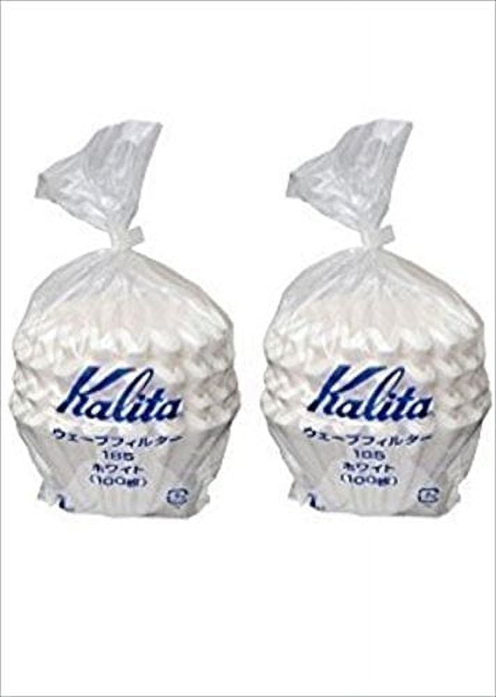 Kalita Wave Paper Coffee Filters I Larger Size 185 I 100