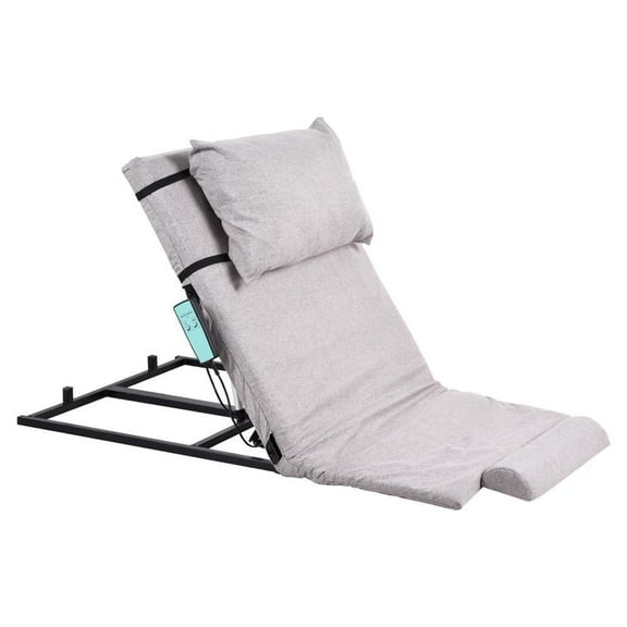 Kalkiam Electric Lifting Backrest Sit-Up Back Rest Chair with Pillow and Foot Pad Support 600lbs Adjustable Backrest for Pregnant Women Elderly Patient & Handicap