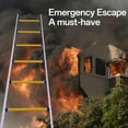 thumbnail image 1 of Kalkiam Fire Escape Ladder 300Kg Bearing Load 65ft Fire Escape Ladder Lightweight Space Saving Ladder High-Strength Safety Ladder for Outdoor Adventure brightly, 1 of 9