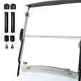 thumbnail image 1 of Kalkiam Golf Cart Foldable Windshield Golf Cart Windshield Replacement Acrylic Material Golf Cart Accessories for Club Cars with Original Glass justifiable, 1 of 7
