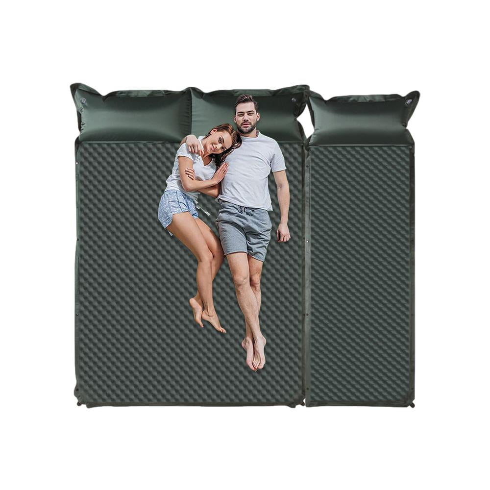 Kalkiam SelfInflating Sleeping Mat Camping Sleeping Mat With Pillow