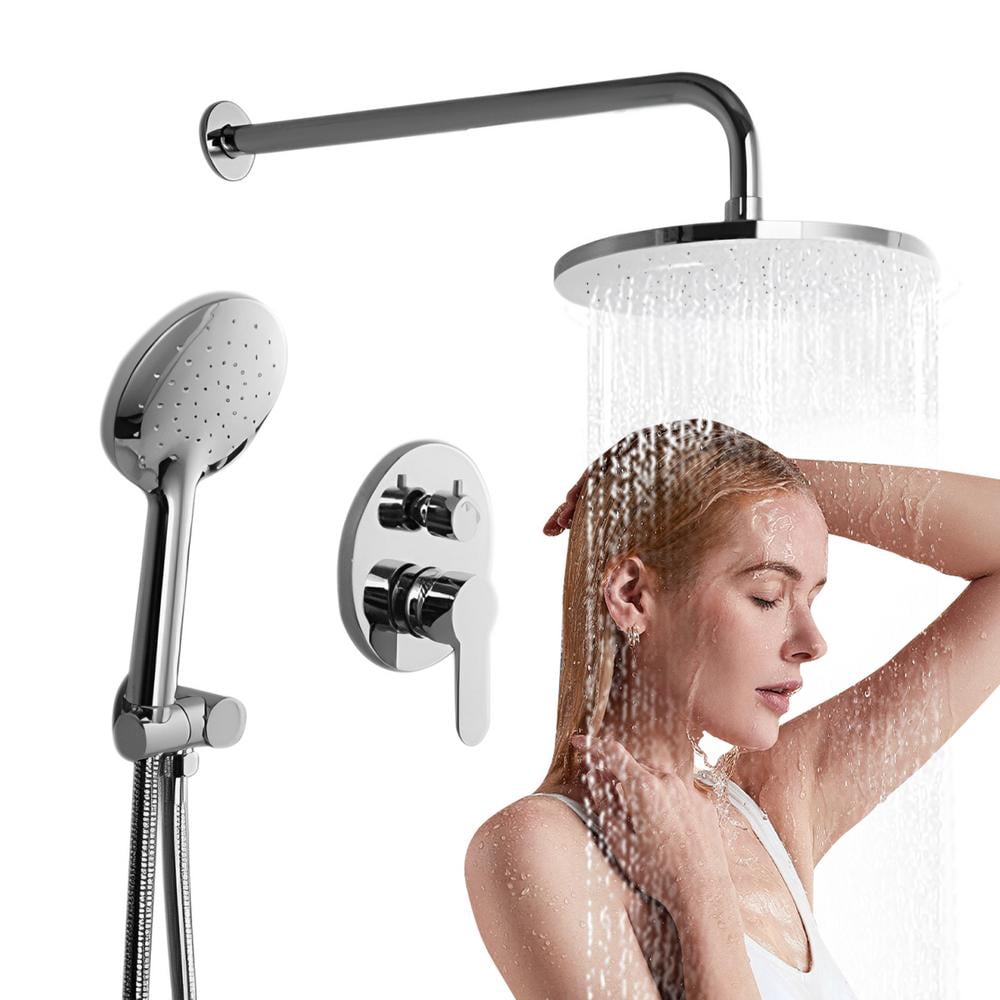 Kalkiam Shower Sets For Bathroom Tub Shower Faucet Set High-Pressure Shower Head Sets For ...