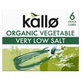 thumbnail image 1 of Kallo Organic Low Salt Vegetable Stock Cube 60G, Imported from Britain, 1 of 1