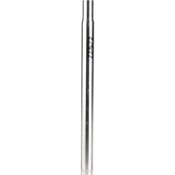Kalloy Uno Straight Seatpost, 25.4 x 350mm, Silver