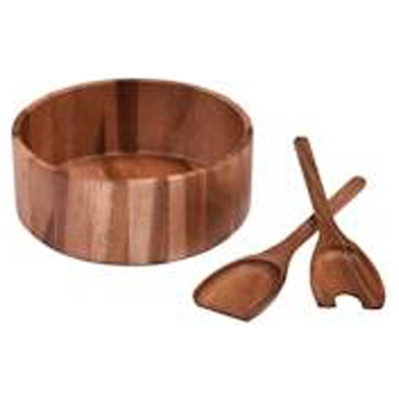 Kalmar Home Large Salad Bowl with Servers