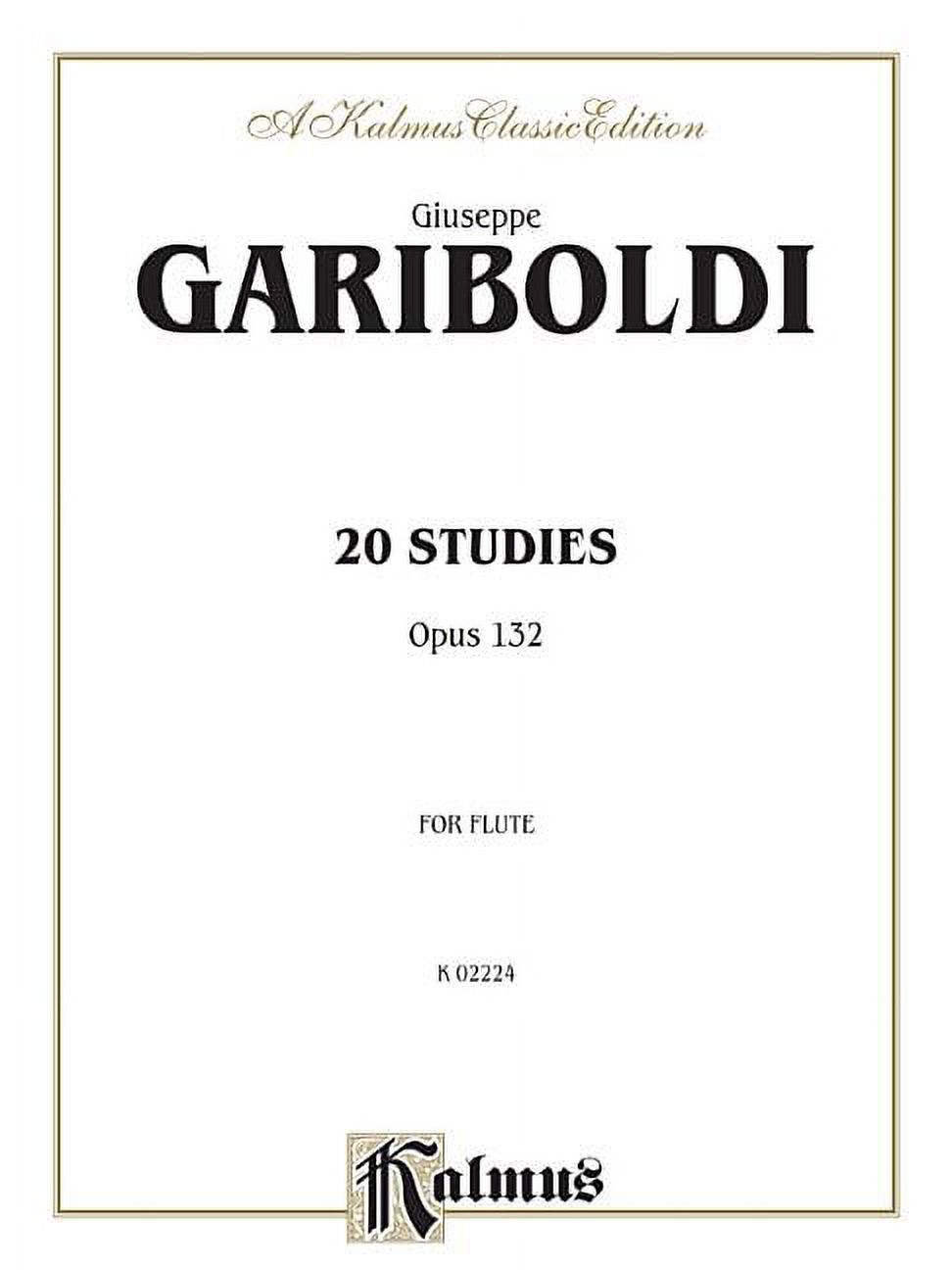 Kalmus Edition: 20 Studies, Op. 132 (Paperback) - image 1 of 1