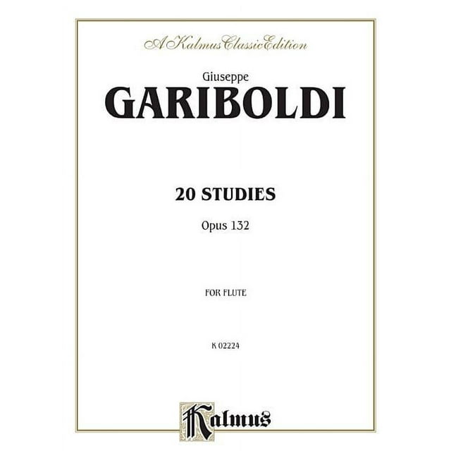 Kalmus Edition: 20 Studies, Op. 132 (Paperback)