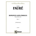 thumbnail image 1 of Kalmus Edition: Romances Sans Paroles, Opus 17: (Songs Without Words) (Other), 1 of 1
