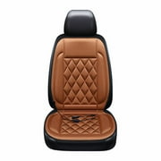 Kaloaede 12V Heated Car Seat Cover for Winter Preservation With Heating Comfort Car Interior Accessories Seat Car Warmth