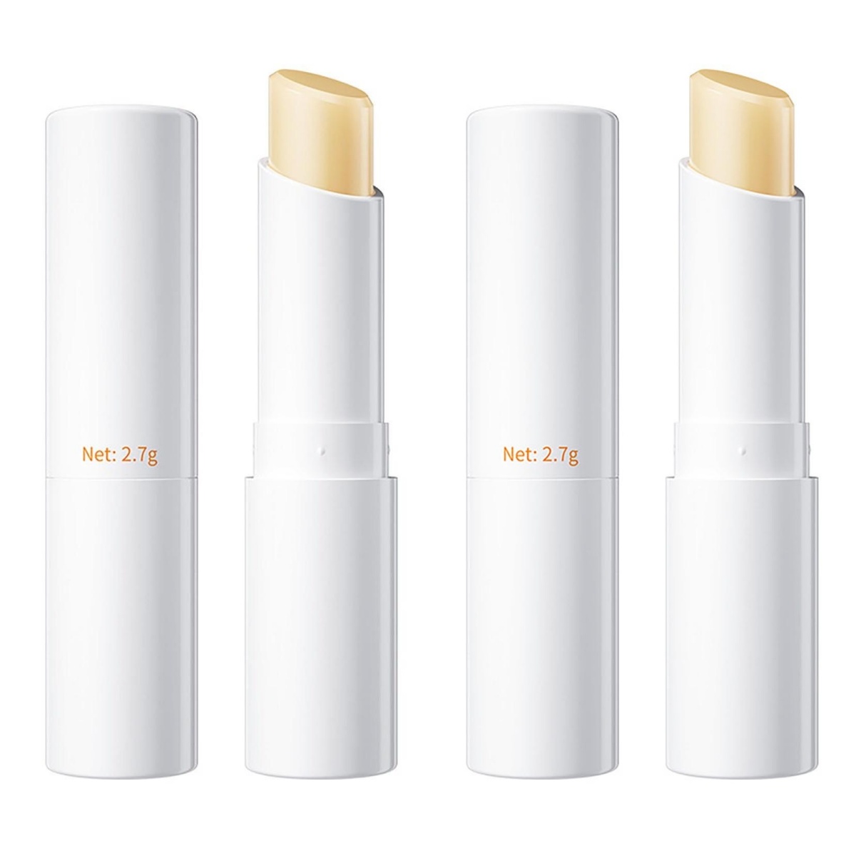 Kaloaede 2Pcs Vitamin E Lip Balm for Desalination of Lip Lines and